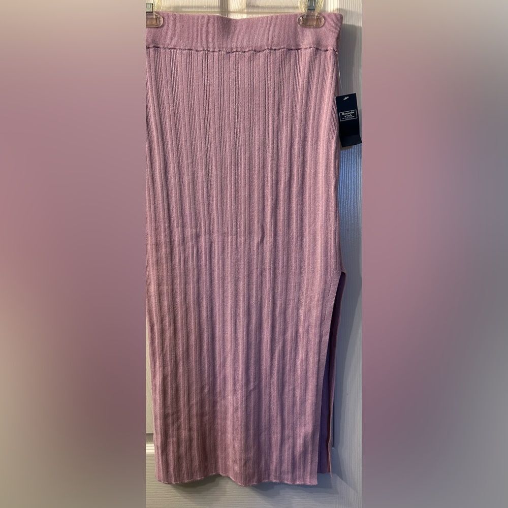 Abercrombie & fitch stretch pink skirt size s